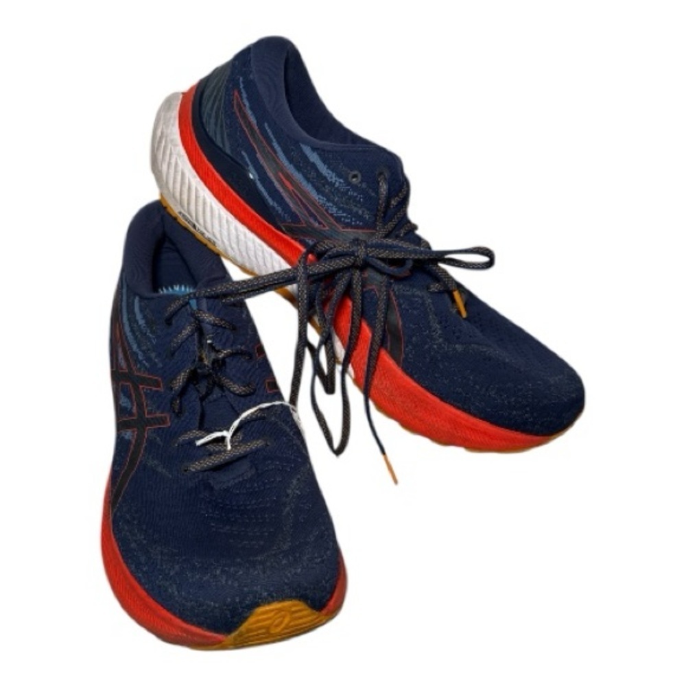 ASICS Men's Gel-Kayano 29 Running Shoes Size 11.5 Sneakers Blue Orange Red